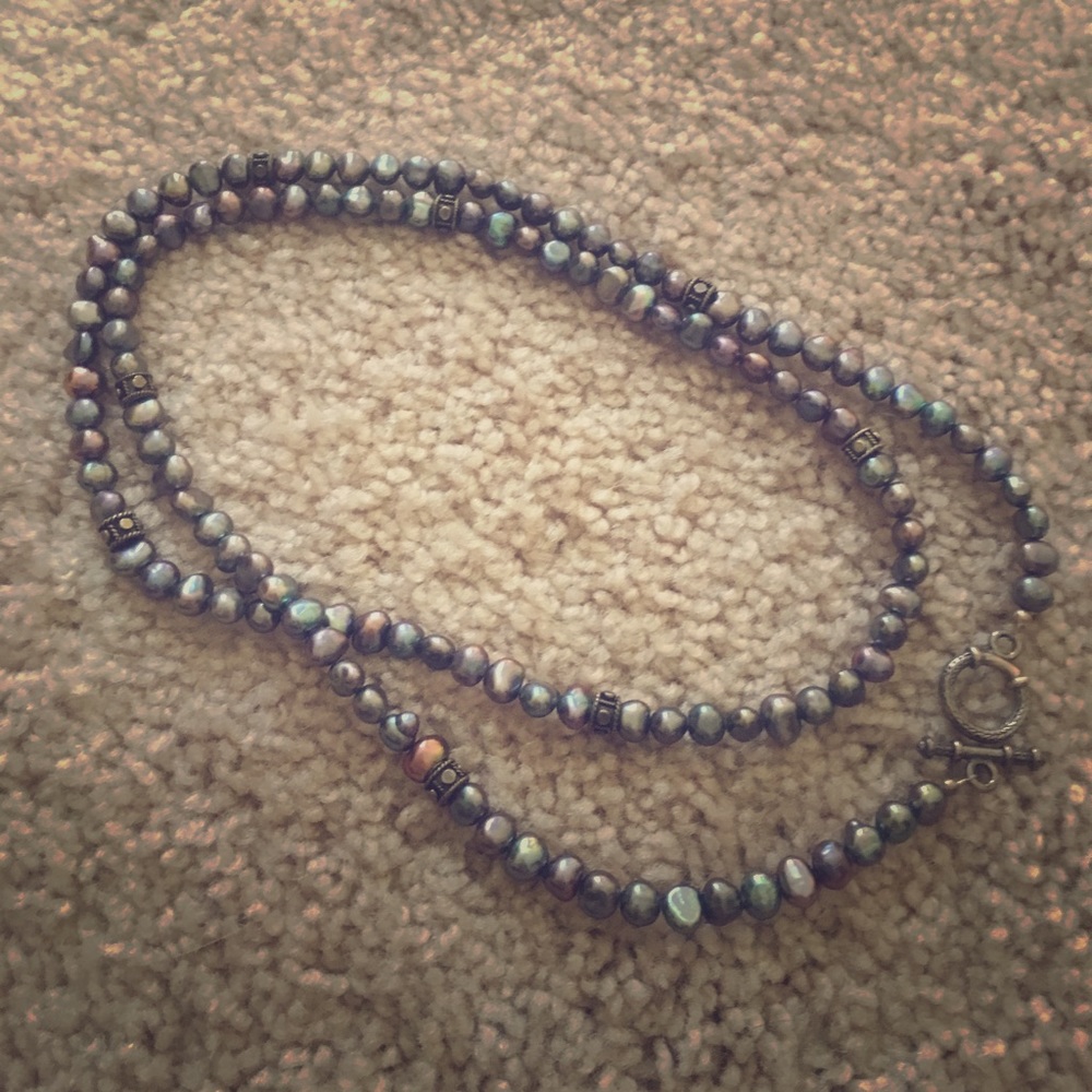 Multicolored Pearl Necklace